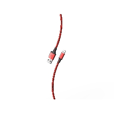 Кабель Smartbuy (iK-512-S14rb) S14 Lightning красный/черный, 3 А, 1 м