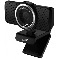 Веб-камера Genius eCam 8000 1920x1080, 30 кадр/с, USB Type-A, микрофон (шумоподавление), универсальное крепление
