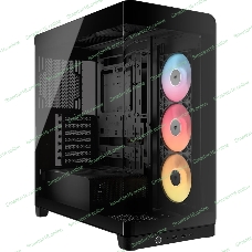 Корпус Corsair 4500X RS-R ARGB Black, Midi-Tower, чёрный, 3 x 120 мм