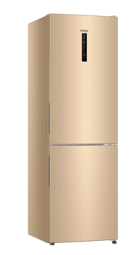 Холодильник Haier CEF536CGG золотистый двухкамерный 240/105 л морозилка снизу, No Frost