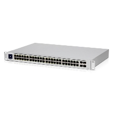 Коммутатор PoE в стойку UniFi Switch 48 PoE USW-48-PoE-EU Ubiquiti 48х 1G RJ45, 4х SFP, раздача 195 Вт, (072146)