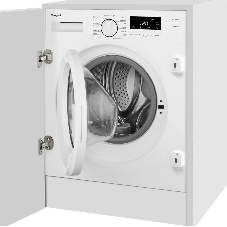 Встраиваемая стиральная машина Weissgauff WMI 6147 Inverter Steam класс:A+++, загрузка до 7кг, отжим:1400об/мин, белый