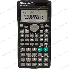Калькулятор научный Silwerhof SH-200-240 черный 10-разр.
