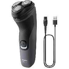 Электробритва Philips S1142/00 роторная, черный/серый