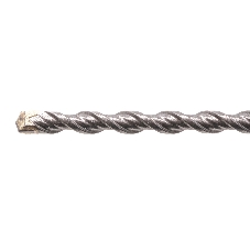 Бур по бетону Denzel двойная спираль, Cobalt W-tip, 6x260 мм, SDS PLUS