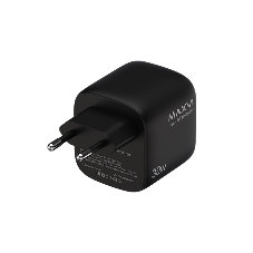 Сетевое зарядное устройство Maxvi SFC-330GN Type-C\USB 30W PD QC3.0 черный