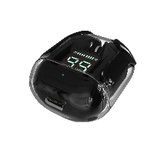 Наушники TWS More Choice BW07 черный, внутриканальные, Bluetooth, до 4 ч