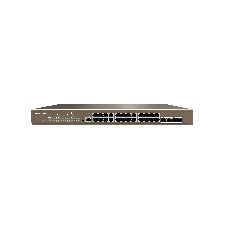 Коммутатор IP-COM G5328P-24-410W, 24×1 Гбит/с PoE + 4×1 Гбит/с SFP, управляемый