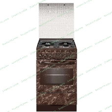 Плита комбинированная Gefest ПГЭ 5302-03 0054 коричневый, конфорок 4 шт, духовка 55 л, 50 см x 85 см x 58.5 см