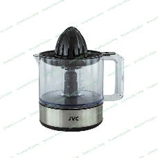 Соковыжималка JVC JK-JC2010 черный/серебристый, цитрусовая, 30 Вт, 800 мл, механическое