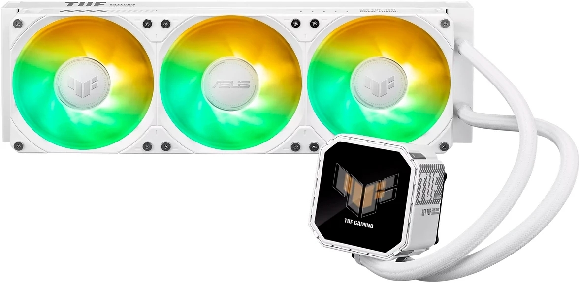 Система жидкостного охлаждения ASUS TUF GAMING LC III 360 ARGB LCD WHT