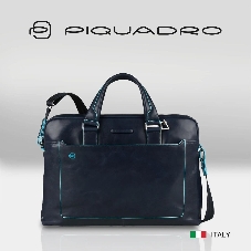 Сумка для ноутбука Piquadro Blue Square CA3335B2/BLU2 синий натур.кожа