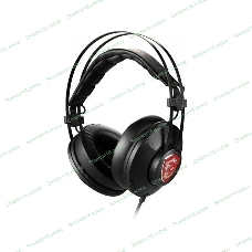 Гарнитура MSI H991 Gaming Headset красный/чёрный, проводная