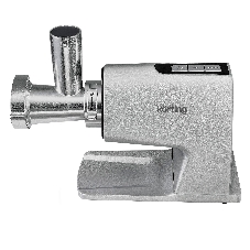 Мясорубка электрическая Korting KMG 0604 X серебристый, 2500 Вт, 3.5 кг/мин, реверс, защита от перегрузки, насадки - 6