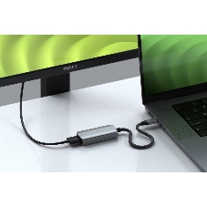 Переходник (адаптер) Satechi USB-C To HDMI 2.1 8K Adapter, Поддержка 8K/60Hz, Серый ST-AC8KHM