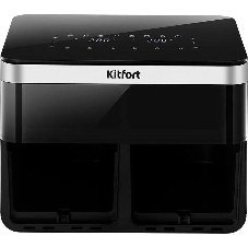 Аэрогриль Kitfort КТ-8110 черный, 2700 Вт, 8.6 л, сенсор, 8 программ
