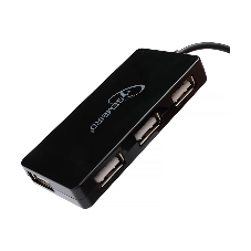 USB-концентратор Gembird UHB-U2P4-03, USB 2.0, USB 4 порта, USB