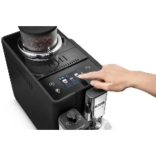 Кофемашина автоматическая DeLonghi EXAM440.55.B черный, исп. кофе - зерновой/молотый, 1.4 л, 1450 Вт, 19 бар