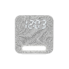 Радиобудильник Harper HCLK-2060 белый/серый - белый led
