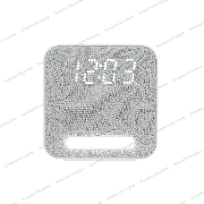 Радиобудильник Harper HCLK-2060 белый/серый - белый led