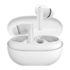 Наушники TWS Tecno Buds 4 белый, внутриканальные, Bluetooth, до 6 ч