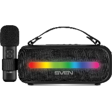 Колонка портативная SVEN PS-255 черный 12W 1.0 BT 3600mAh
