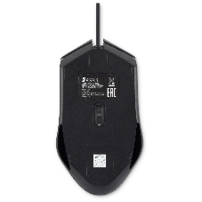 Мышь проводная Oklick 398G черный, 2400 dpi, USB, кнопки - 4