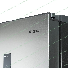 Холодильник Бирюса SBS 400 I нержавеющая сталь двухкамерный 232/168 л морозилка слева, No Frost, Side-by-side