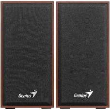 Акустическая система Genius SP-HF180, 2.0, 2 x 3W, USB-power, Wood