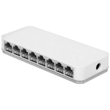 Коммутатор D-Link DES-1008C, 8×100 Мбит/с, неуправляемый