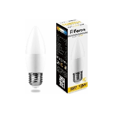 Лампа светодиодная Feron LB-970 13Вт E27 теплый матовая свеча Лампа светодиодная Feron LB-970 13Вт E27 теплый матовая свеча