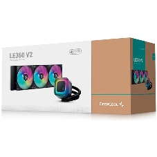 Система жидкостного охлаждения DeepСool LE360 V2 черный (R-LE360-BKAMMC-G-2)