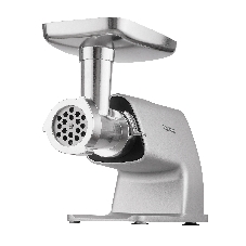 Мясорубка электрическая Korting KMG 0604 X серебристый, 2500 Вт, 3.5 кг/мин, реверс, защита от перегрузки, насадки - 6