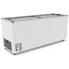 Морозильный ларь FROSTOR GELLAR FG 700 C, белый/серый, 590л, 7 корзин