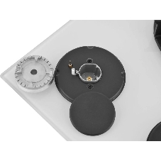 Варочная панель газ ZUGEL ZGH452W, белая