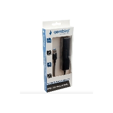 USB-концентратор Gembird UHB-C354, USB 3.0, USB 4 порта, USB с доп питанием