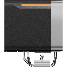 Кулер для процессора CPU Cooler Ocypus Delta A62 EX BK Digital (250W, 4-pin PWM, LED temp., 160mm, Al/Cu, 6x6mm, 2x120mm, 70CFM, 31dBA, 1800RPM, S: 1851/1700/1200/115X, AM5/AM4, black)