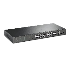 Коммутатор TP-Link TL-SG1428PE, 24×1 Гбит/с PoE + 2×1 Гбит/с Uplink + 2×1 Гбит/с SFP, настраиваемый