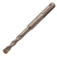 Бур по бетону Denzel двойная спираль, Cobalt W-tip, 8x110 мм, SDS PLUS