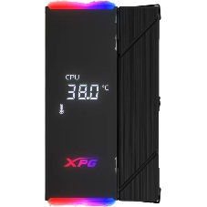 Кулер для процессора ADATA XPG MAESTRO PLUS 42SA черный, 120 мм, алюминий/медь, 800-1800 об/мин, 21.19 дБ, 4 pin PWM, ARGB, 220 Вт, высота 156 мм, ЖК-дисплей