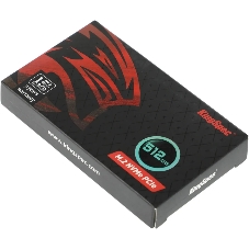 Накопитель SSD KingSpec NX-512, 512Gb, PCIe 3.0 x4, M.2 2280, NVMe, R/W 3400/3100