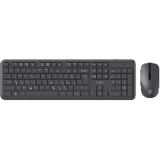 Комплект клавиатура+мышь Oklick S277W беспроводной, USB, 1600 DPI, серый
