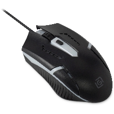 Мышь проводная Oklick 398G черный, 2400 dpi, USB, кнопки - 4