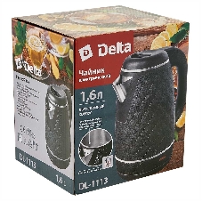 Чайник электрический DELTA DL-1113 черный