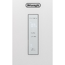Холодильник DeLonghi DCS 19NFI BB DAMIANO белый двухкамерный 230/100л морозилка снизу, No Frost