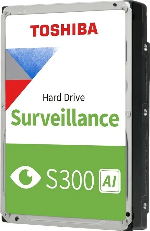 Жесткий диск HDD Toshiba S300 AI 8Tb 7200rpm SATA III 512Mb 3.5