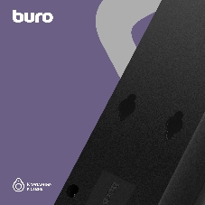Сетевой фильтр Buro 600SH-16-3-B 3 м, 6 розеток, черный, коробка