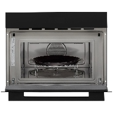 Встраиваемая микроволновая печь Krona ONYX 45H mw BL/BL черный, 38 л, 1000 Вт, переключатели - сенсор
