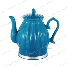 Чайник электрический керамический KELLI KL-1341 бирюзовый