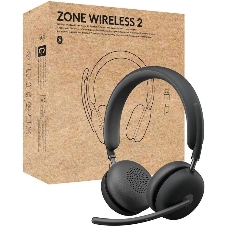 Гарнитура Logitech Zone Wireless 2 UC Graphite серый, беспроводная, Bluetooth 5.2, ANC
